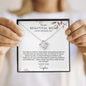 To My Mom Love Knot Necklace | On My Wedding Day | Personalized Gift from Daughter