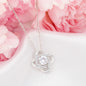 To My Mom Love Knot Necklace | On My Wedding Day | Personalized Gift from Daughter