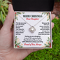 Love Knot Necklace for Daughter – Christmas Gift from Mom or Dad