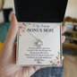 Bonus Mom Necklace – Love Knot Pendant, Personalized Stepmom Gift