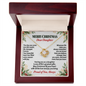Love Knot Necklace for Daughter – Christmas Gift from Mom or Dad