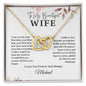 Interlocking hearts necklace — personalized Christian gift | The Faith World