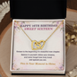 Sweet Sixteen Necklace for Girls – Interlocking Hearts Birthday Gift