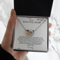 To My Mom Interlocking Hearts Necklace | Personalized  Gift from Daughter or Son