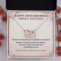 Sweet Sixteen Necklace for Girls – Interlocking Hearts Birthday Gift