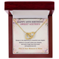 Sweet Sixteen Necklace for Girls – Interlocking Hearts Birthday Gift