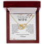 Interlocking hearts necklace — personalized Christian gift | The Faith World