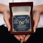Interlocking Hearts Necklace – Heart Shaped Gift for Daughter