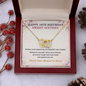Sweet Sixteen Necklace for Girls – Interlocking Hearts Birthday Gift