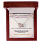 Sweet Sixteen Necklace for Girls – Interlocking Hearts Birthday Gift