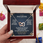 Interlocking Hearts Necklace – Heart Shaped Gift for Daughter