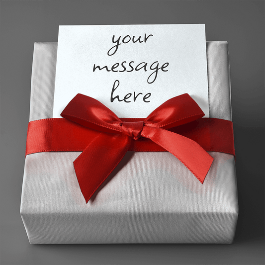 Personalized gift wrap with message for Christian jewelry — The Faith World
