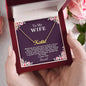 Cursive name necklace — personalized Christian gift for wife | The Faith World