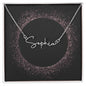 Personalized name necklace — Christian gift for Mom | The Faith World
