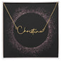 Personalized name necklace — Christian gift for Mom | The Faith World