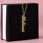 Sweet 16 Personalized Name Necklace — Christian Birthday Gift for Daughter or Granddaughter | Religious Jewelry