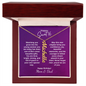 Sweet sixteen jewelry gift packaging — custom name necklace Christian | The Faith World