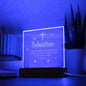 Personalized engraved baptism acrylic plaque — Christian gift | The Faith World