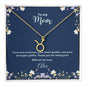 Personalized zodiac name necklace for Mom — Christian gift | The Faith World