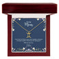 Personalized zodiac name necklace for Mom — Christian gift | The Faith World