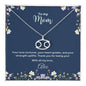 Personalized zodiac name necklace for Mom — Christian gift | The Faith World