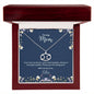 Personalized zodiac name necklace for Mom — Christian gift | The Faith World