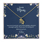 Personalized zodiac name necklace for Mom — Christian gift | The Faith World