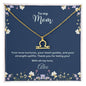 Personalized zodiac name necklace for Mom — Christian gift | The Faith World