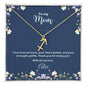 Personalized zodiac name necklace for Mom — Christian gift | The Faith World