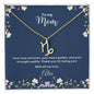 Personalized zodiac name necklace for Mom — Christian gift | The Faith World