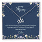Personalized zodiac name necklace for Mom — Christian gift | The Faith World