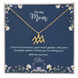Personalized zodiac name necklace for Mom — Christian gift | The Faith World