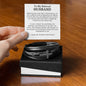 Men's cross leather bracelet — Christian gift for him | The Faith World