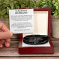 Men's cross leather bracelet — Christian gift for him | The Faith World