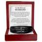 Men's cross leather bracelet — Christian gift for him | The Faith World