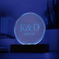 Personalized engraved acrylic wedding monogram — Christian gift | The Faith World