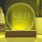 Personalized engraved acrylic wedding monogram — Christian gift | The Faith World