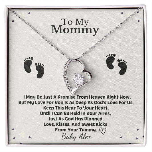 Mommy To Be necklace from baby in the womb — Christian gift | The Faith World