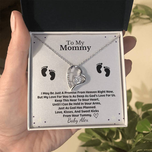 Mommy To Be necklace from baby in the womb — Christian gift | Nordenzi
