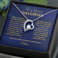 Heart crystal necklace daughter lifestyle — meaningful faith gift from dad or mom | The Faith World