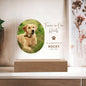Personalized pet memorial LED plaque — Christian gift | The Faith World