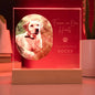 Personalized pet memorial LED plaque — Christian gift | The Faith World