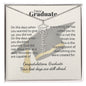 Dear Graduate graduation cap name necklace — Christian graduation gift for her | The Faith World