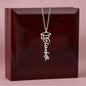 Graduation cap name necklace — Christian graduation gift for daughter from Mom and Dad | The Faith World