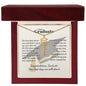 Dear Graduate graduation cap name necklace — Christian graduation gift for her | The Faith World