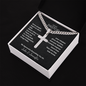 To Our Pastor Cross Necklace – Personalized Cuban Chain Gift