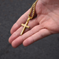 To Our Pastor Cross Necklace – Personalized Cuban Chain Gift