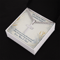 Personalized Cross Necklace for First Communion – Engraved Cuban Link Chain Gift for Boys
