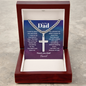 Dad Cuban chain necklace lifestyle — personalized faith gift for Father's Day | The Faith World