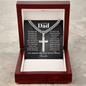 Cuban chain cross necklace for dad multiple styles — personalized Christian gift | The Faith World